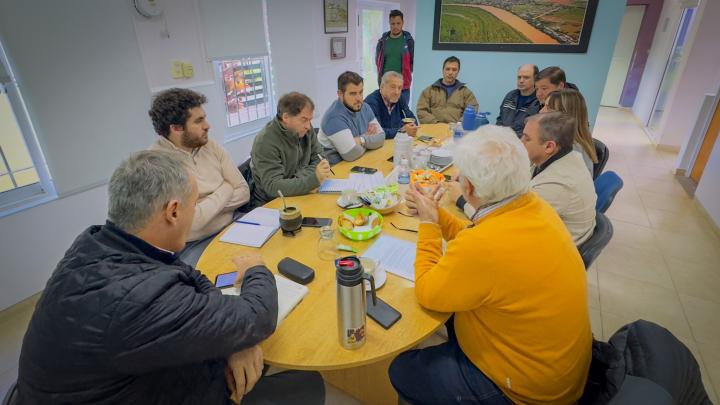 Reunión de trabajo por el Parque Industrial de Cayastá