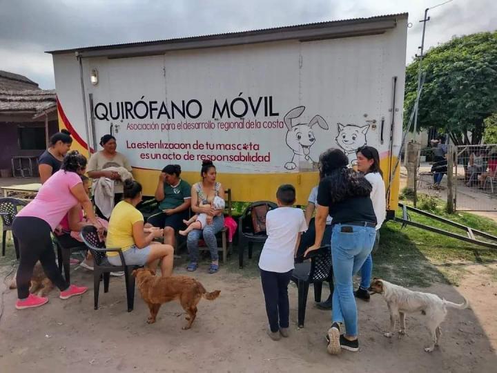 San Javier: Jornada de castración de mascotas en Colonia Francesa 