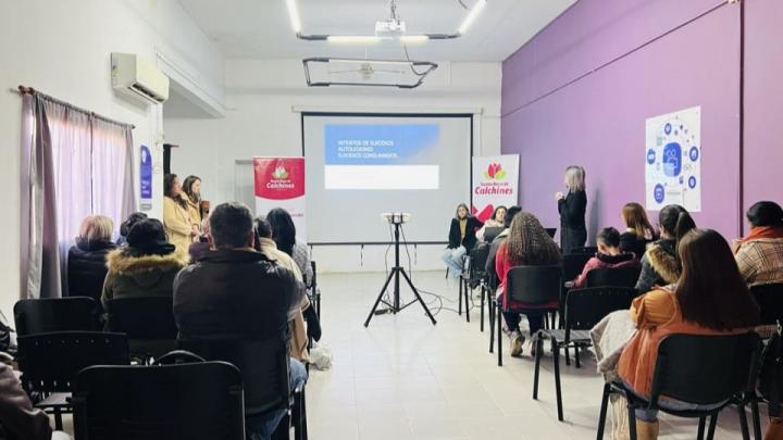 Calchines: Comenzó la capacitación de Preventores en Salud Mental 