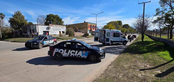Una joven se cayó de la bicicleta y terminó en el hospital 