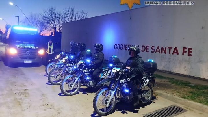 Operativos de control y patrullaje en el centro y barrios de San Javier 