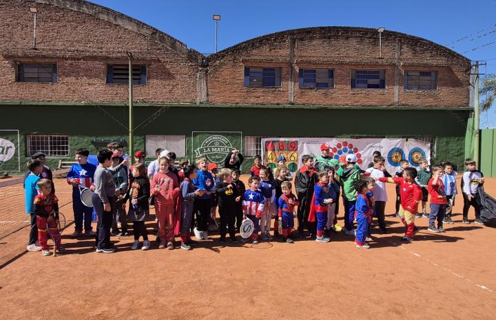 Segundo encuentro de superhéroes de tenis en el Club Central de San Javier