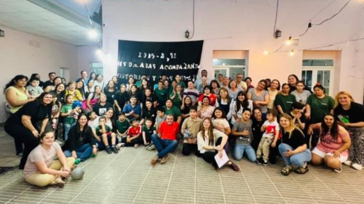 Santa Rosa de Calchines celebró los 20 años del Centro Terapéutico Comunal “Mi Taller”