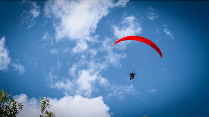 Cayastá brilló con el 7° Encuentro de Paramotor y Paratrike